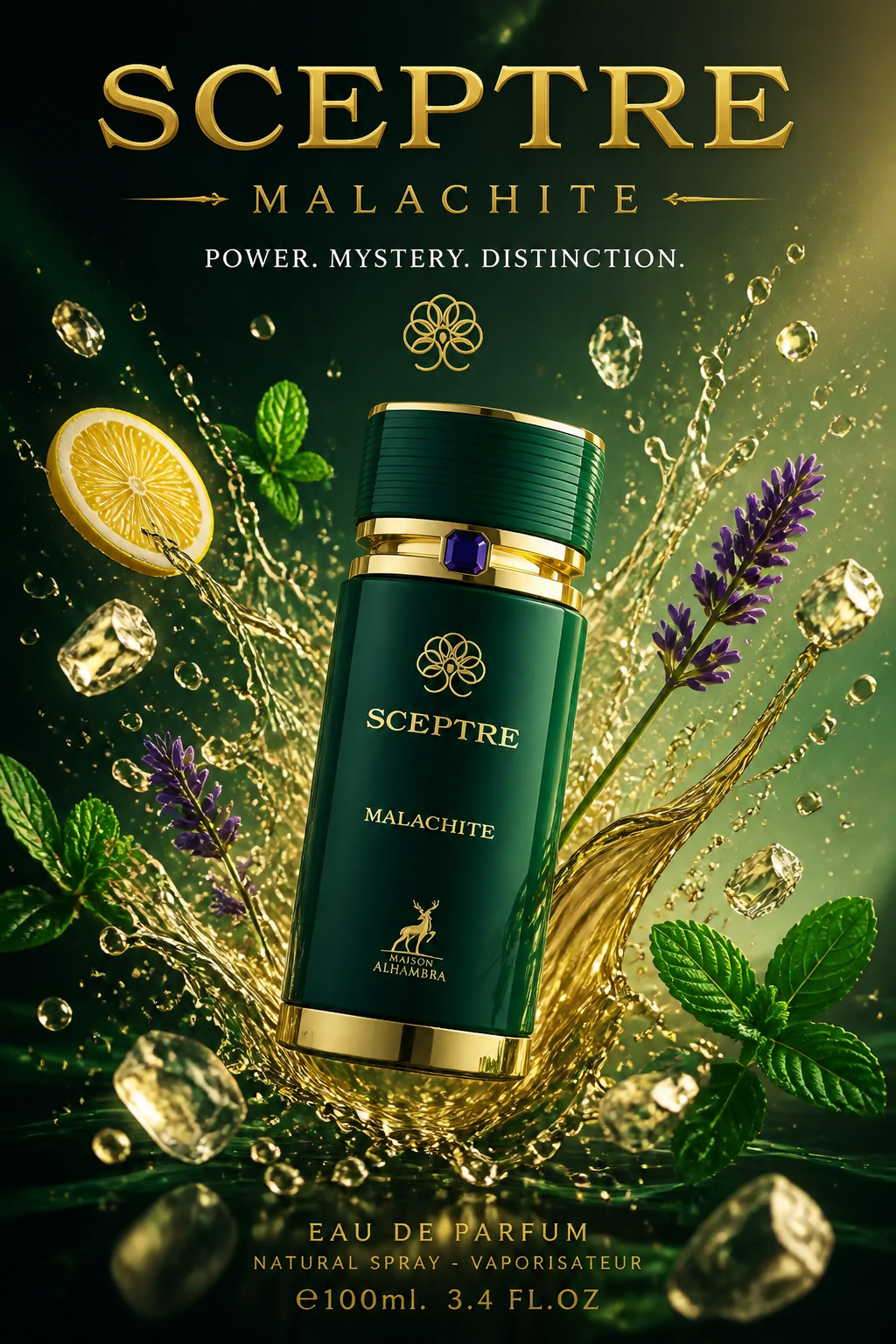 Maison Alhambra Sceptre Malachite Eau de Parfum Unisex 100 ml
