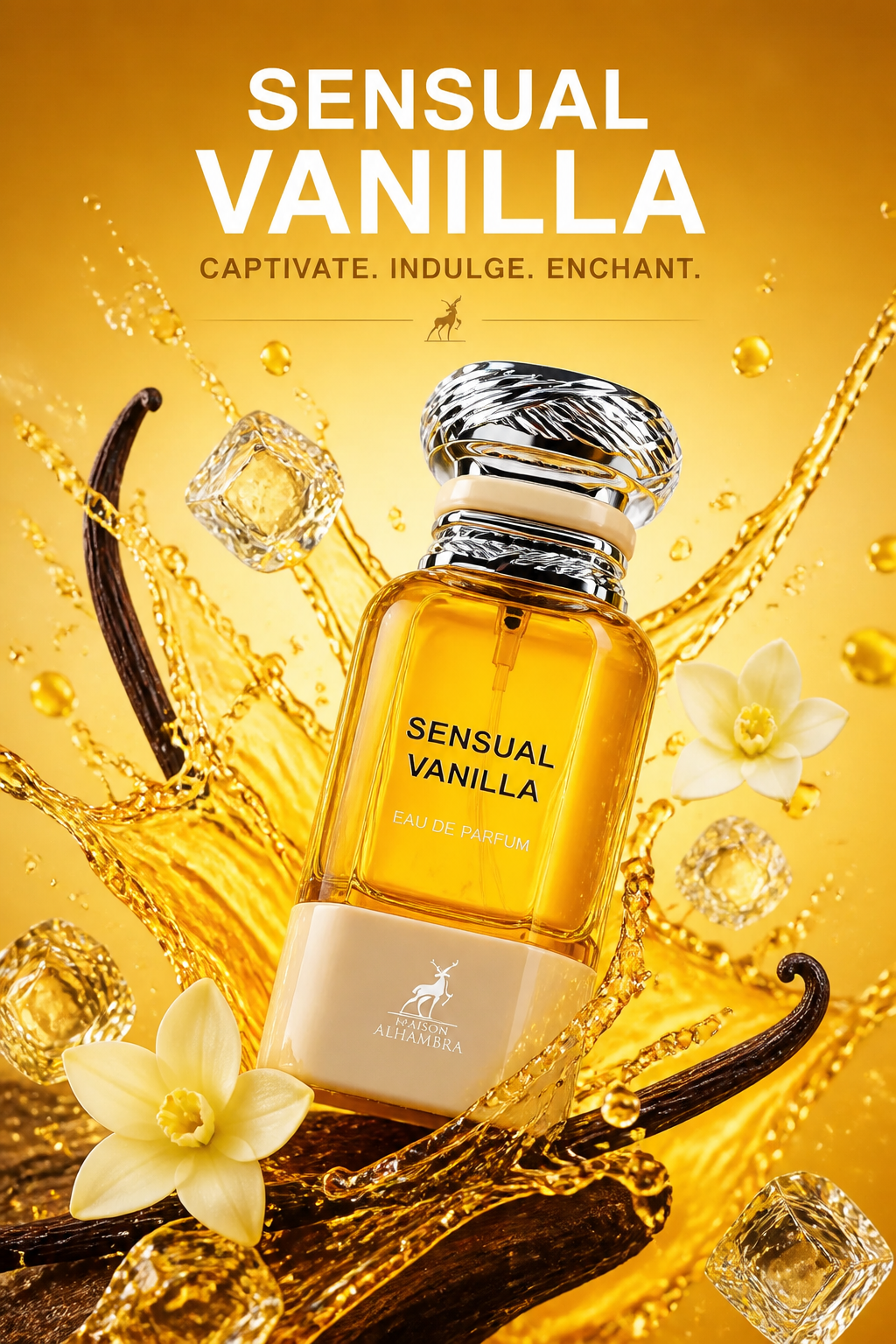 Maison Alhambra Sensual Vanilla Eau de Parfum Unisex 80 ml