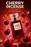 Fragrance World Cherry Incense Eau de Parfum Unisex 80 ml