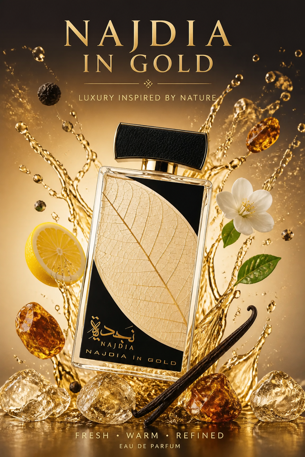 Lattafa Najdia In Gold Eau de Parfum Unisex 100 ml
