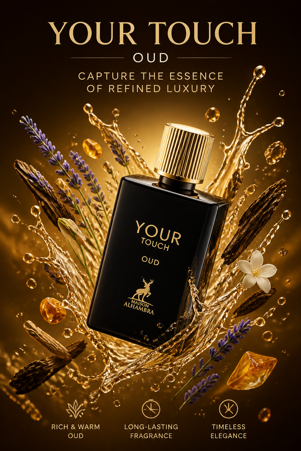 Maison Alhambra Your Touch Oud Eau de Parfum Unisex 100 ml
