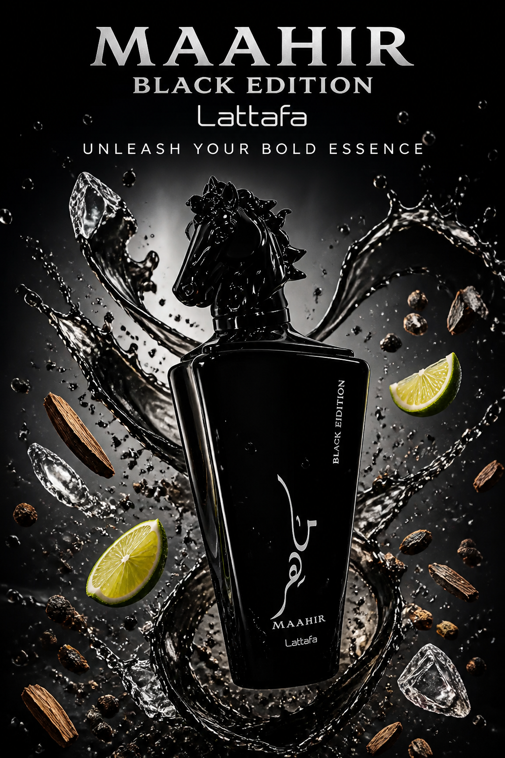 Lattafa Maahir Black Edition Eau de Parfum Unisex 100 ml