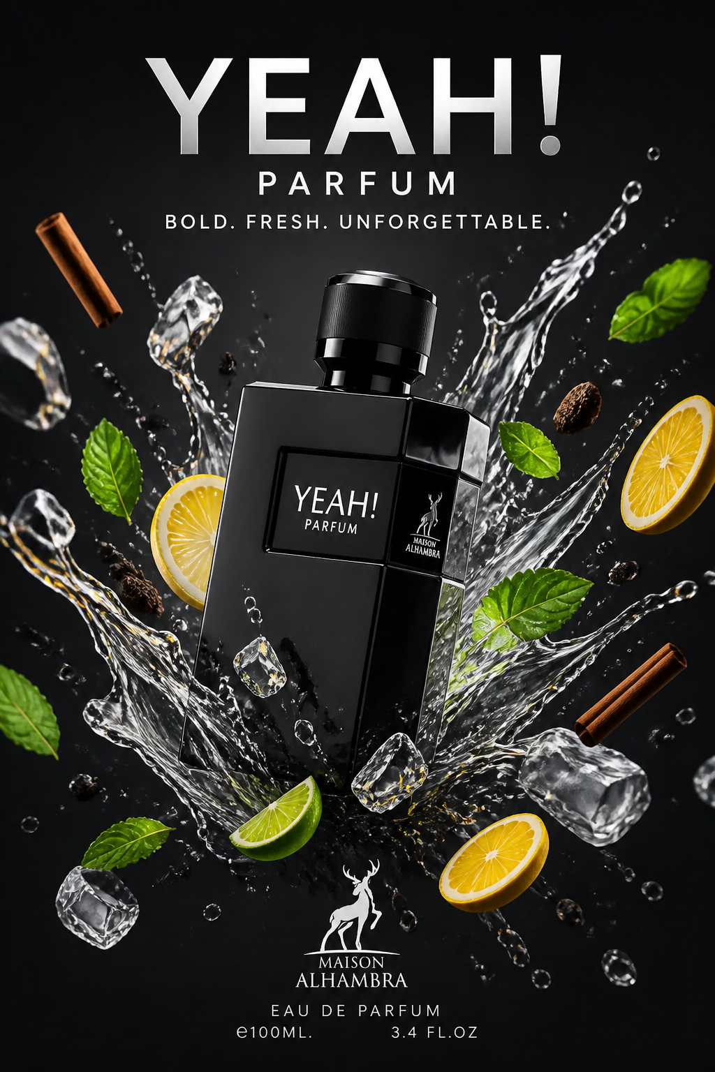 Maison Alhambra Yeah! Man Eau de Parfum pentru Bărbați 100 ml