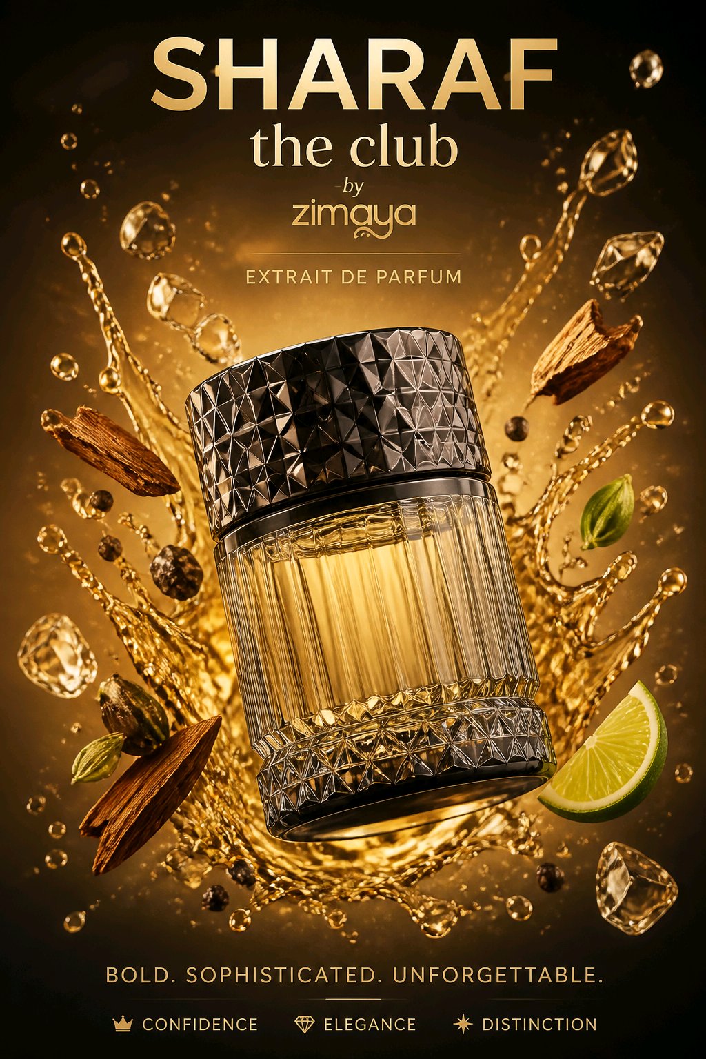 Zimaya Sharaf The Club Eau de Parfum Unisex 100 ml