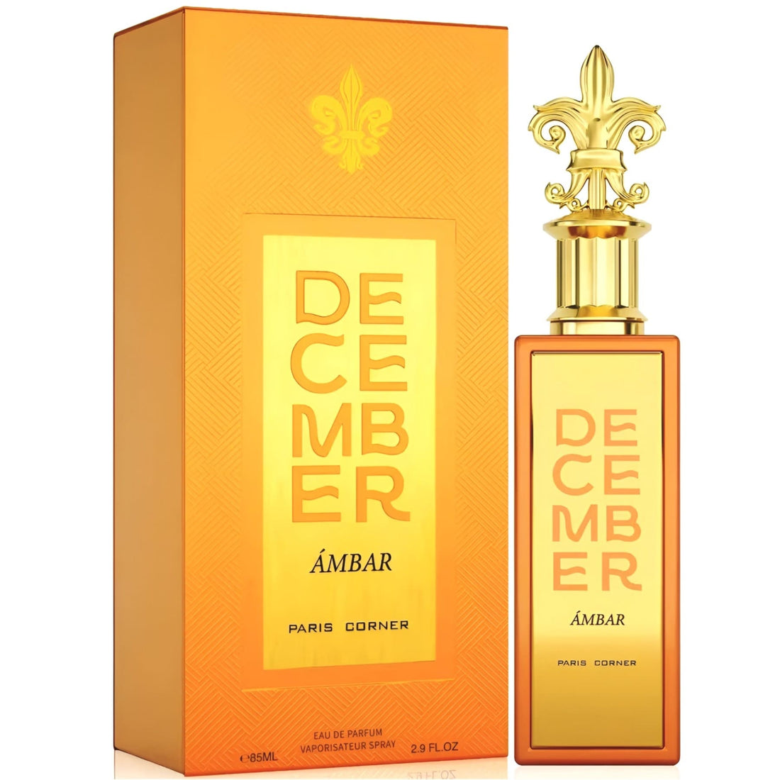 Paris Corner December Ambar Eau de Parfum Unisex 85 ml