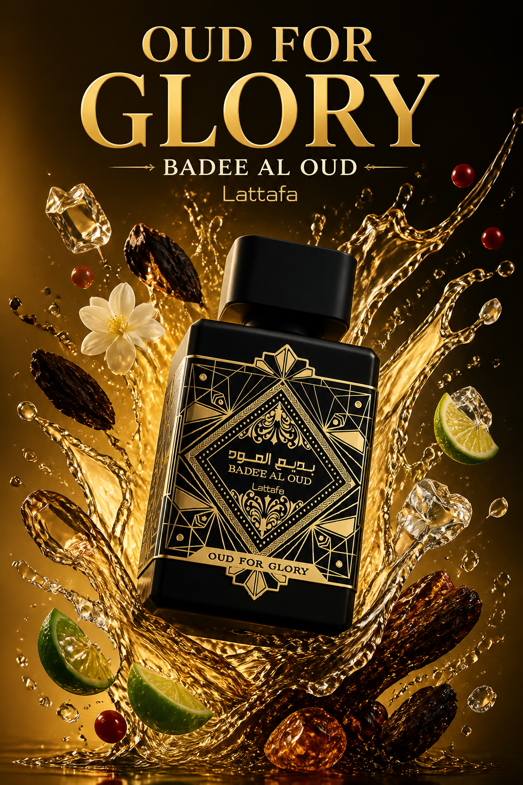 Lattafa Badee Al Oud Oud For Glory Eau de Parfum Unisex 100 ml