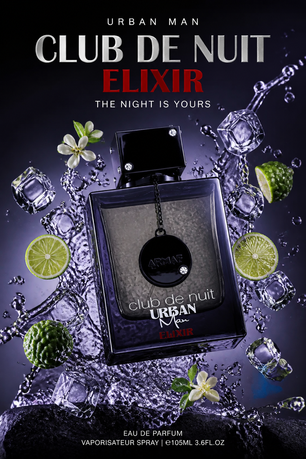 Armaf Club de Nuit Urban Man Elixir Eau de Parfum pentru Bărbați 105 ml