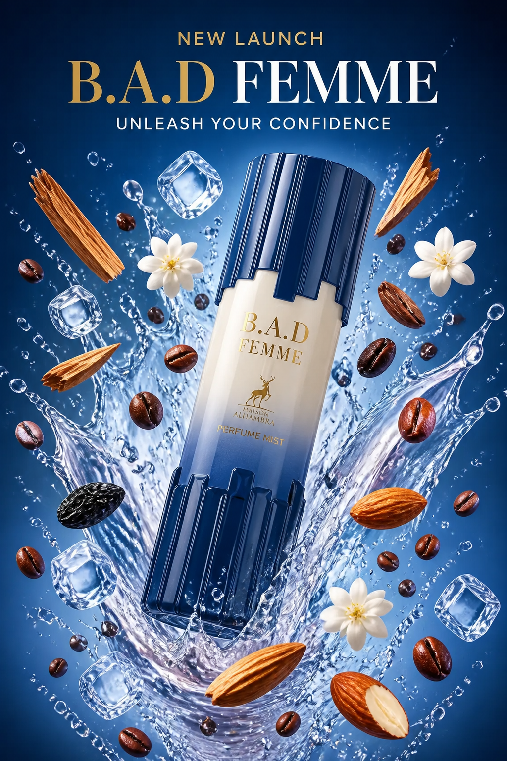 Body Mist Maison Alhambra B.A.D Femme pentru Femei 250 ml