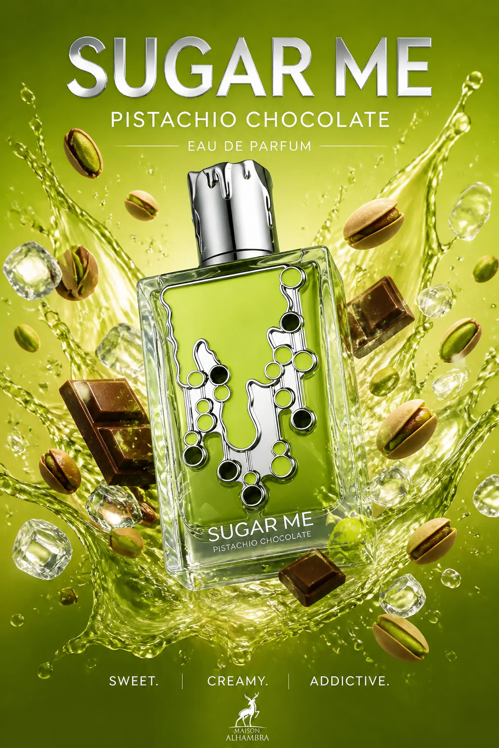 Maison Alhambra Sugar Me Pistachio Chocolate Eau de Parfum Unisex 100 ml