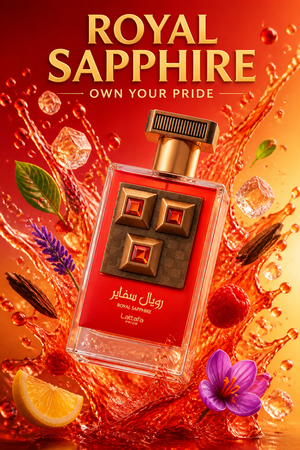 Lattafa Pride Royal Sapphire Eau de Parfum Unisex 100 ml