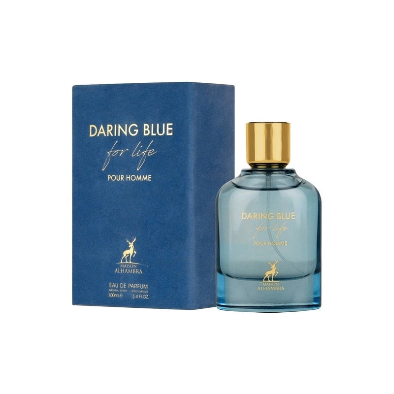 Maison Alhambra Daring Blue For Life Eau de Parfum pentru Bărbați 100 ml