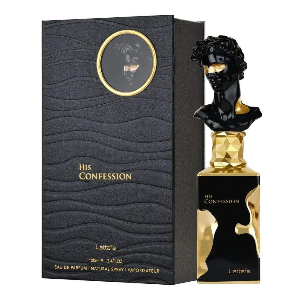 Lattafa His Confession Eau de Parfum pentru Bărbați 100 ml