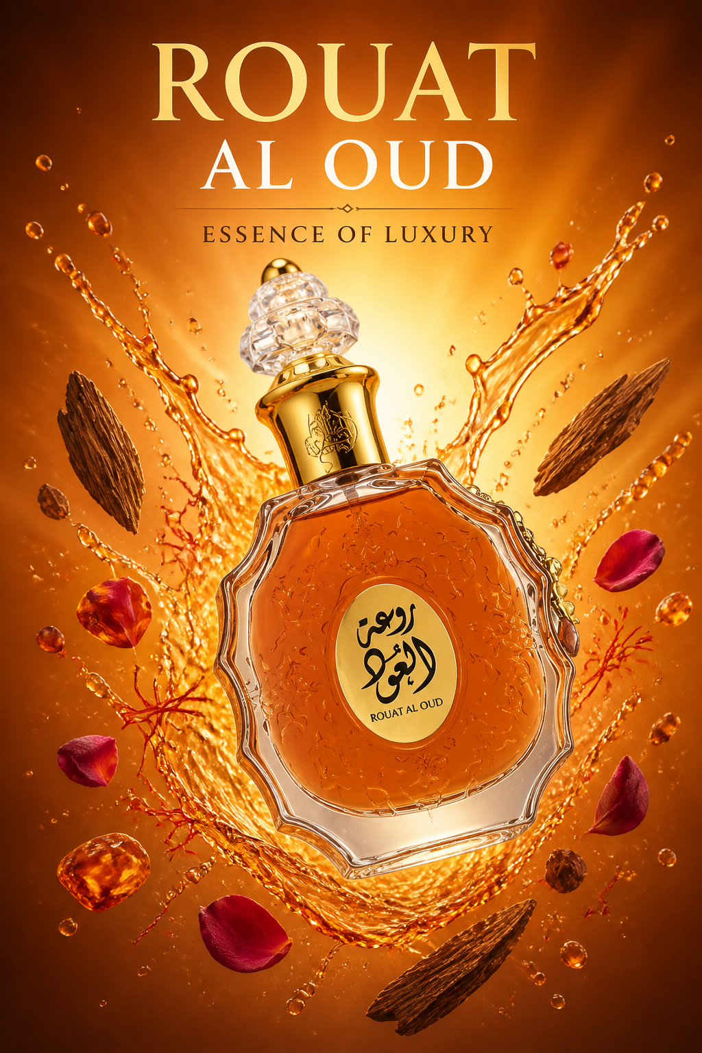Lattafa Rouat Al Oud Eau de Parfum Unisex 100 ml