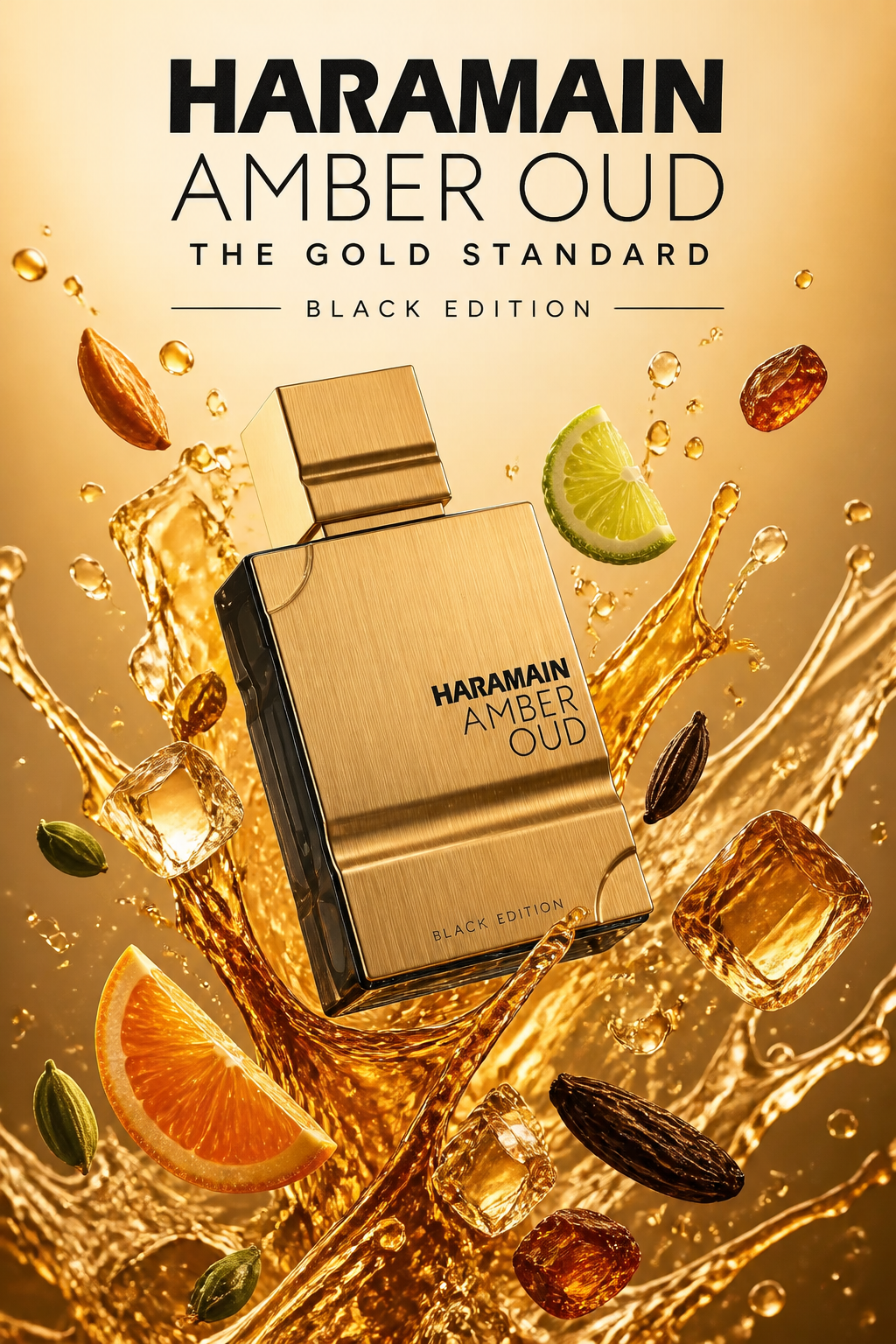 Al Haramain Amber Oud Black Edition Eau de Parfum Unisex 100 ml