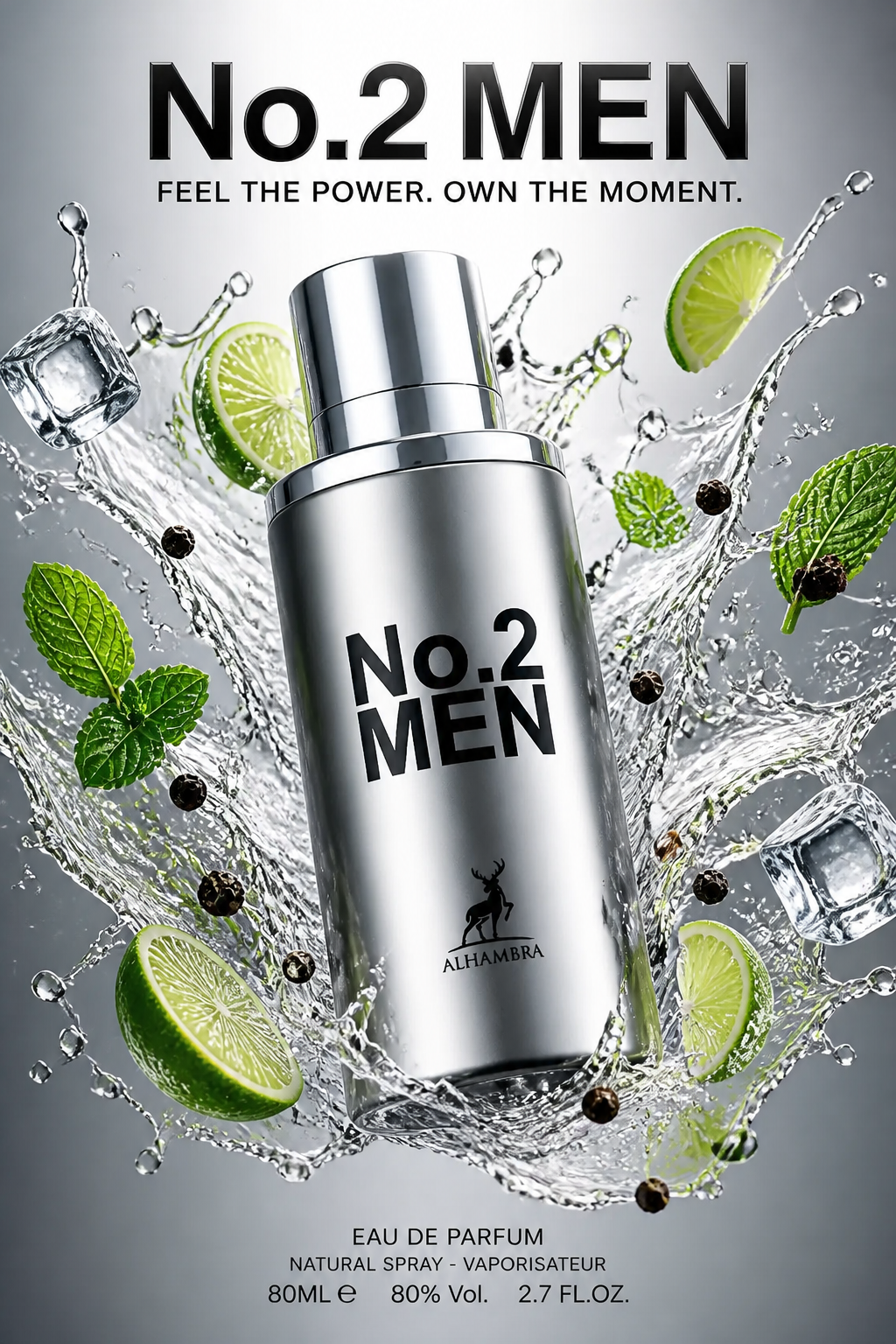Maison Alhambra No.2 Men Eau de Parfum pentru Bărbați 80 ml
