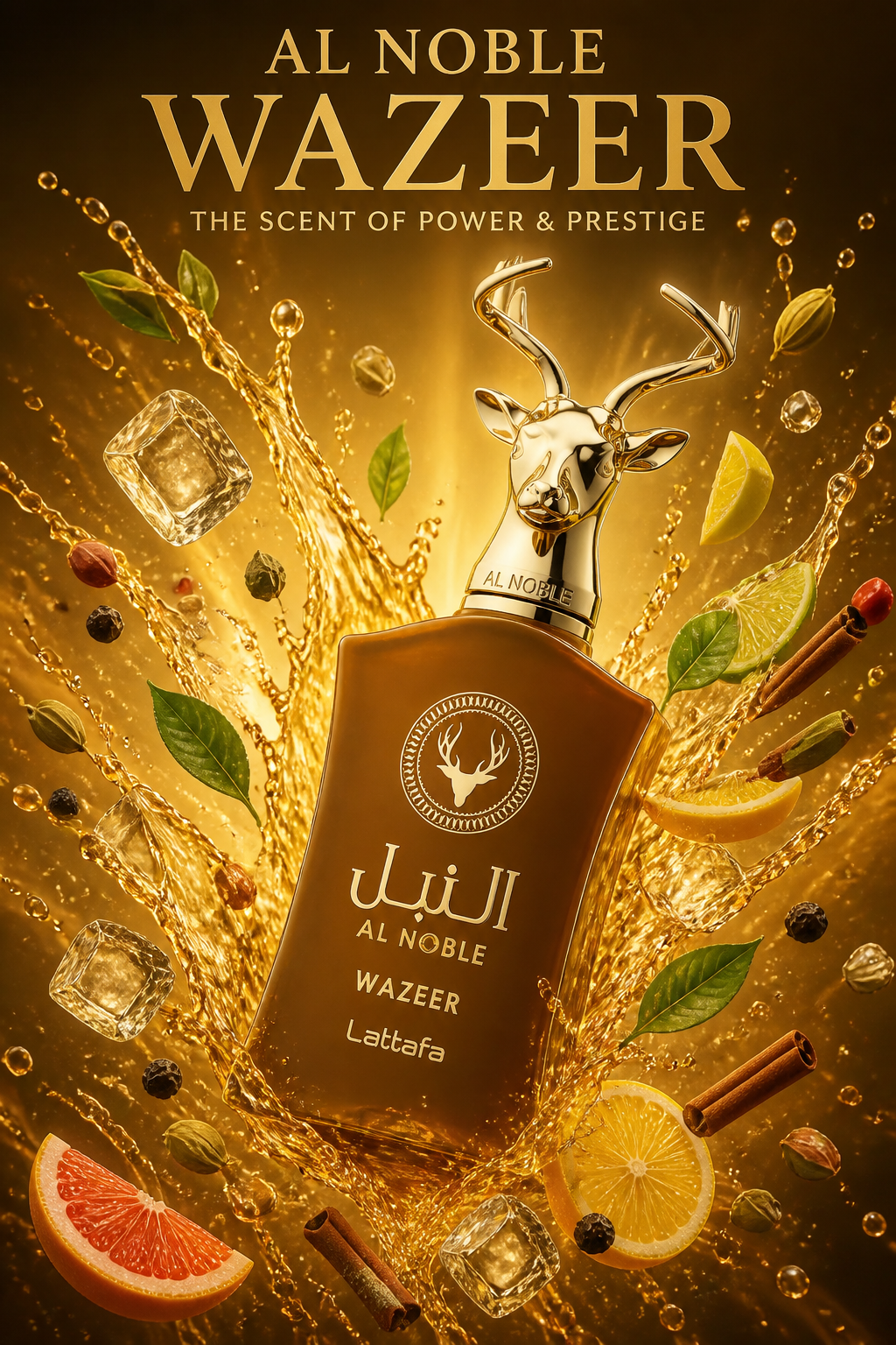 Lattafa Al Noble Wazeer Eau de Parfum Unisex 100 ml