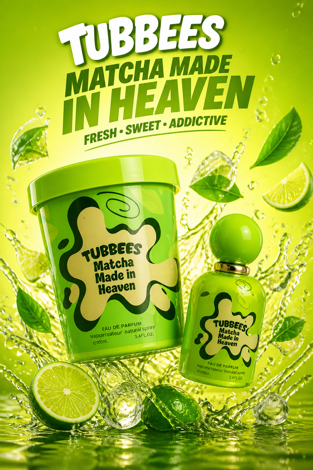 Tubbees Matcha Made In Heaven Eau de Parfum Unisex 50 ml