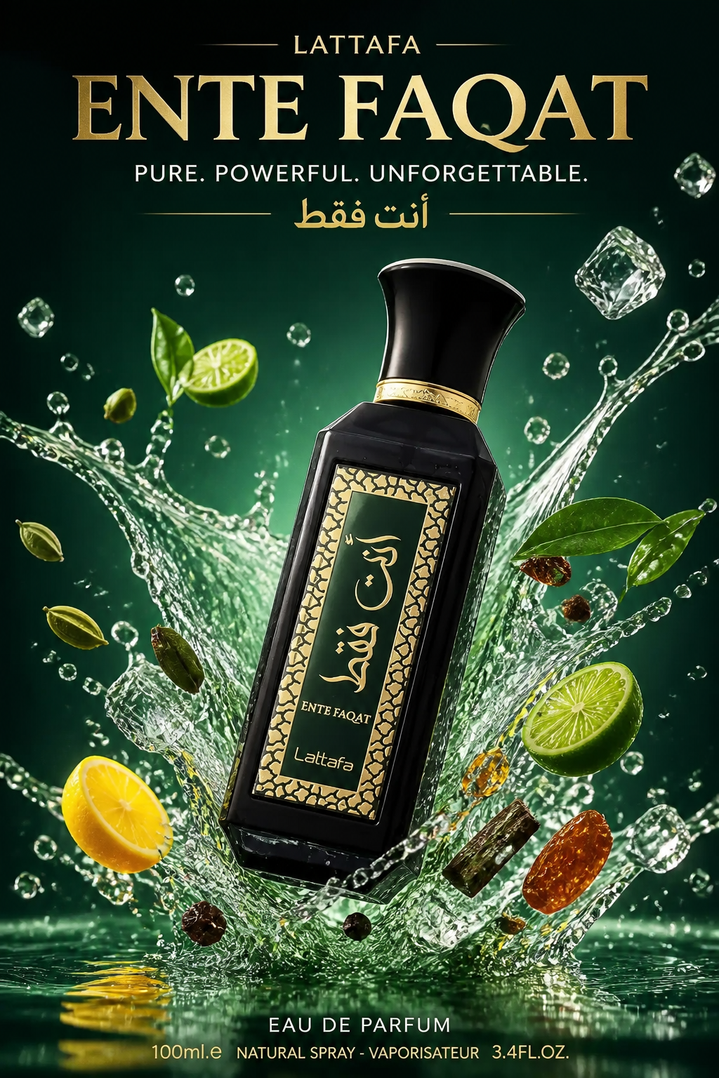 Lattafa Ente Faqat Eau de Parfum Unisex 100 ml