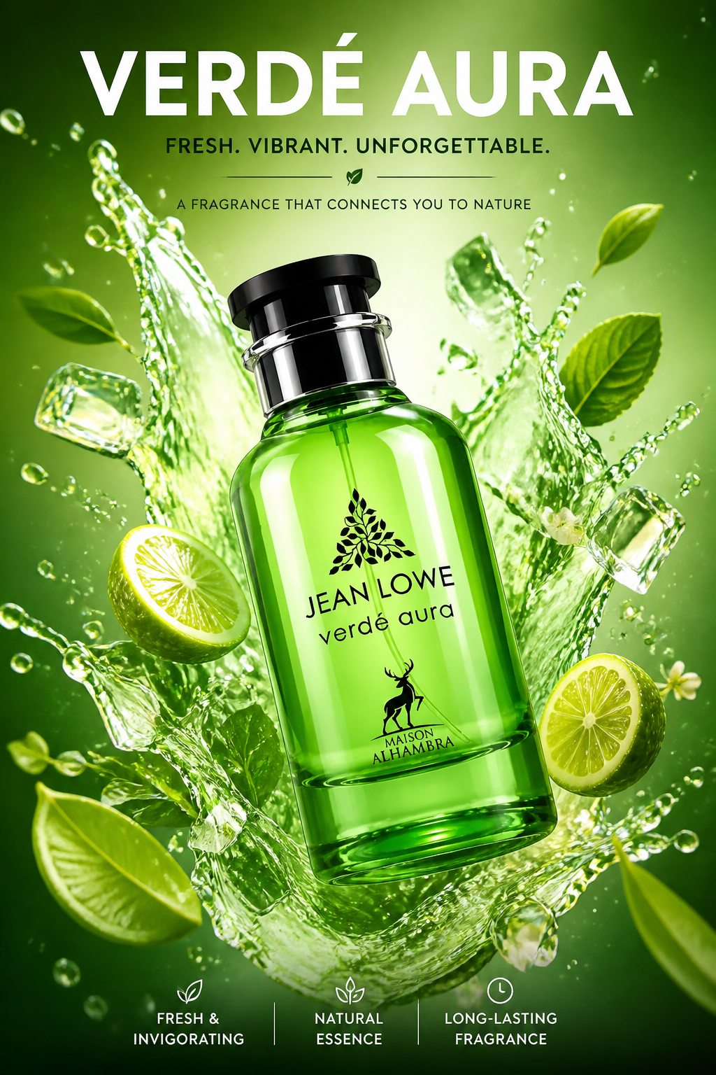 Maison Alhambra Jean Lowe Verde Aura Eau de Parfum Unisex 100 ml