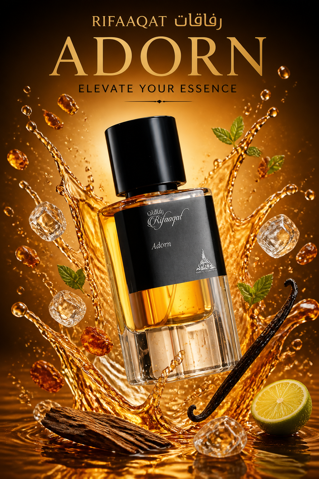 Paris Corner Rifaaqat Adorn Eau de Parfum Unisex 85 ml