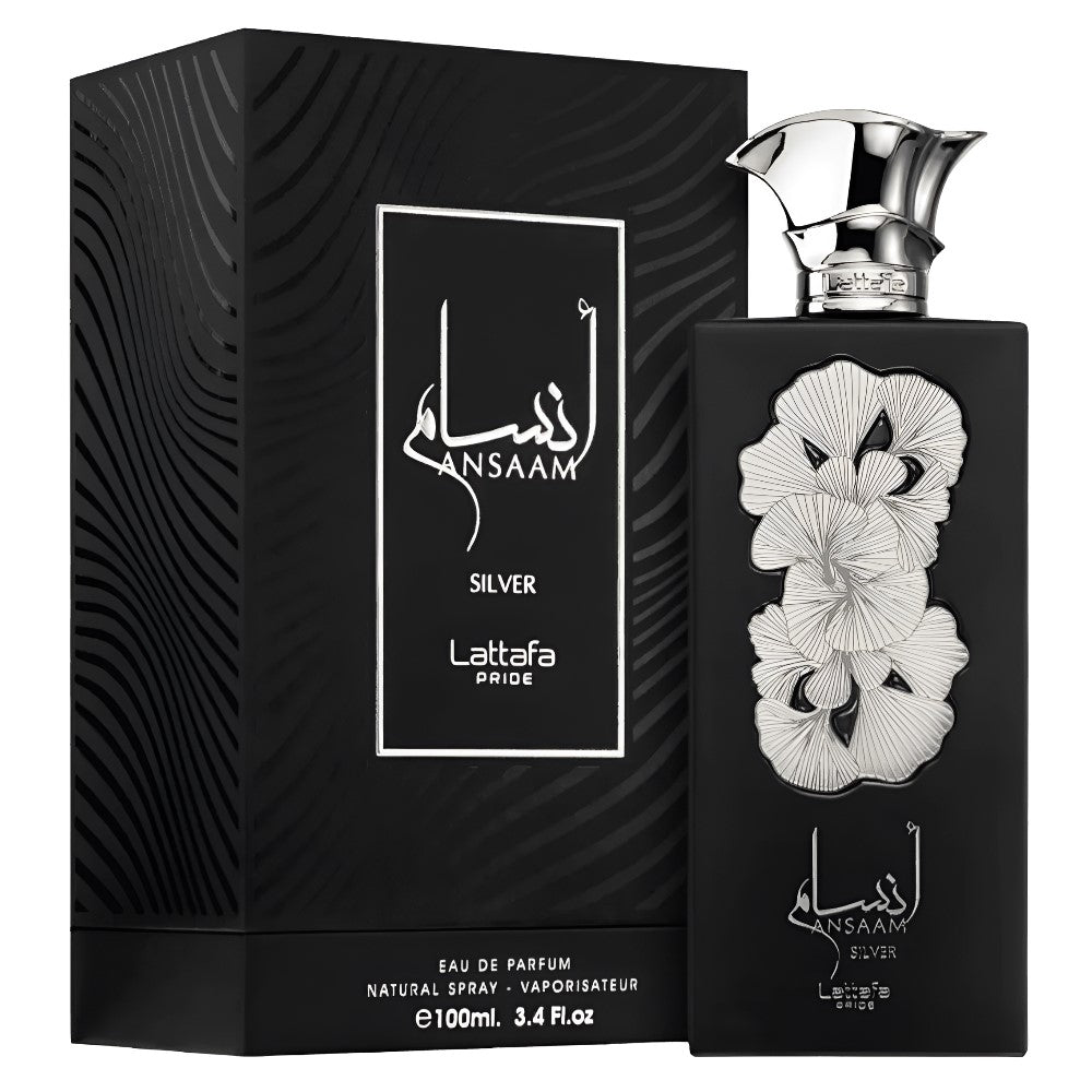 Lattafa Pride Ansaam Silver Eau de Parfum Unisex 100 ml