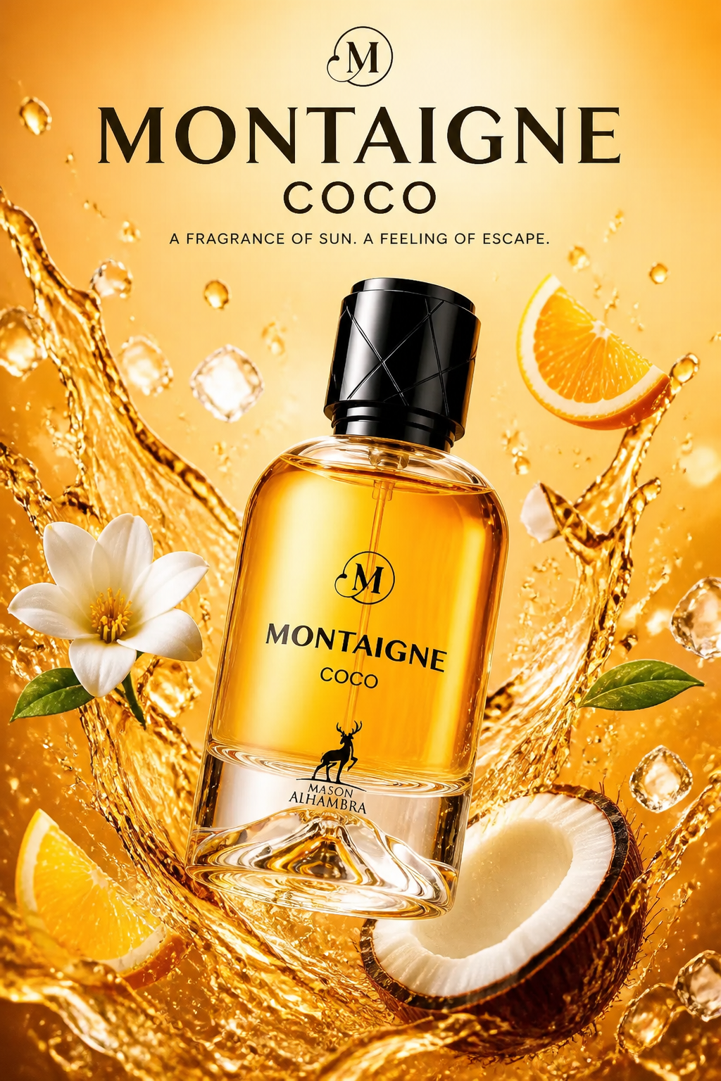 Maison Alhambra Montaigne Coco Eau de Parfum pentru Femei 100 ml