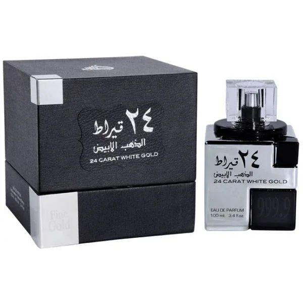 Lattafa 24 Carat White Gold Eau de Parfum Unisex 100 ml