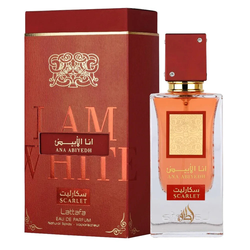 Lattafa Ana Abiyedh Scarlet Eau de Parfum Unisex 60 ml