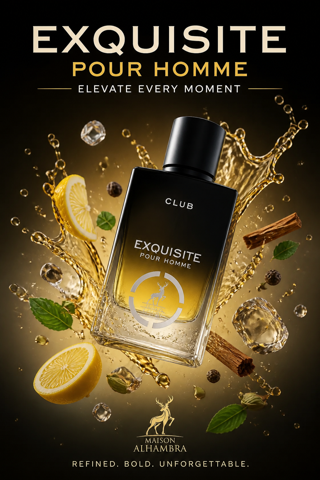 Maison Alhambra Exquisite Club Eau de Parfum pentru Bărbați 100 ml