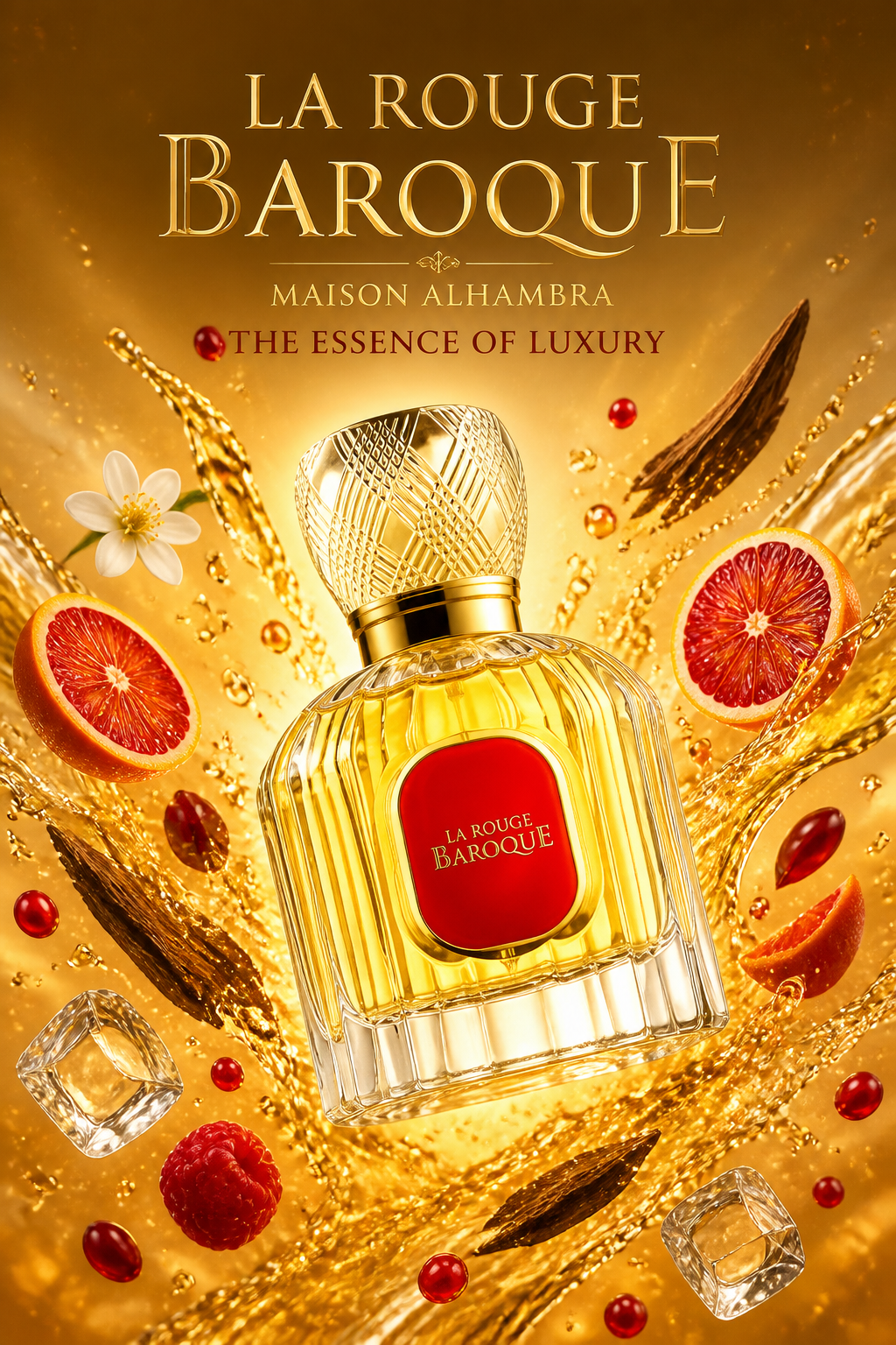 Maison Alhambra La Rouge Baroque Eau de Parfum Unisex 100 ml