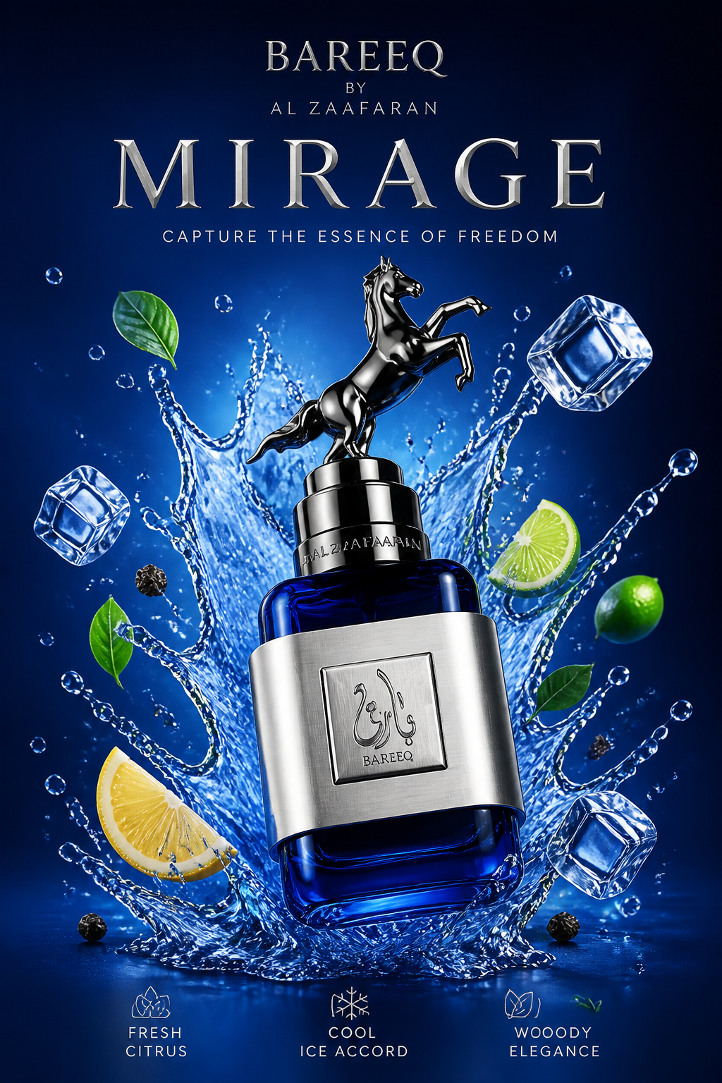 Ard Al Zaafaran Bareq Mirage Eau de Parfum pentru Bărbați 100 ml