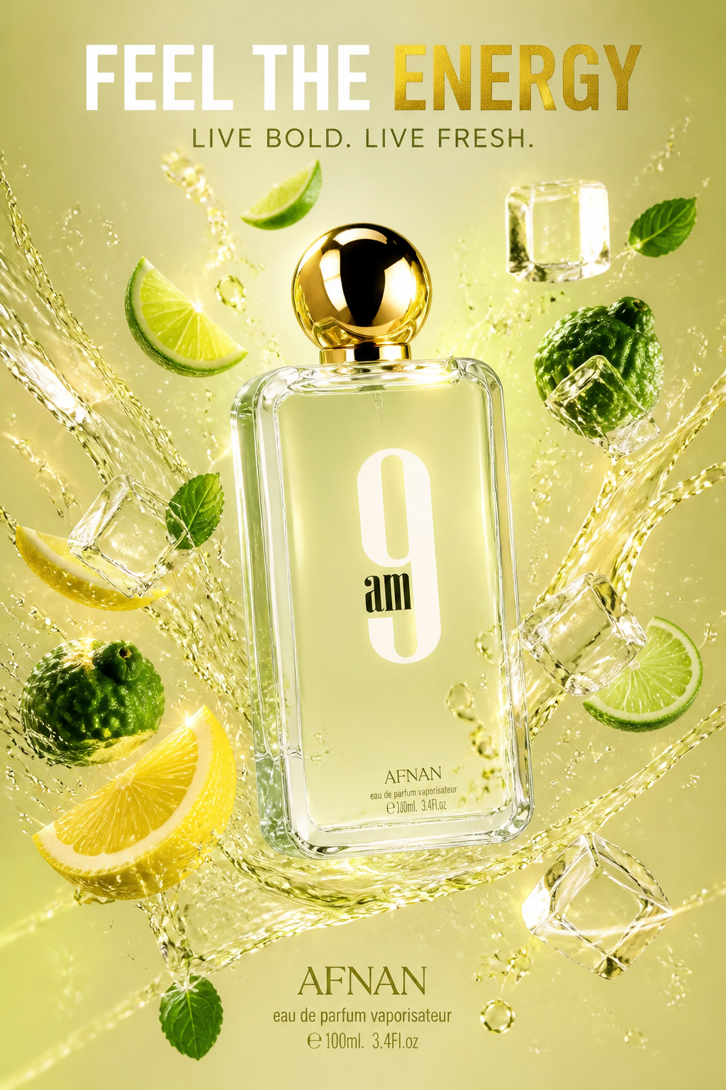 Afnan 9 AM Eau de Parfum Unisex 100 ml