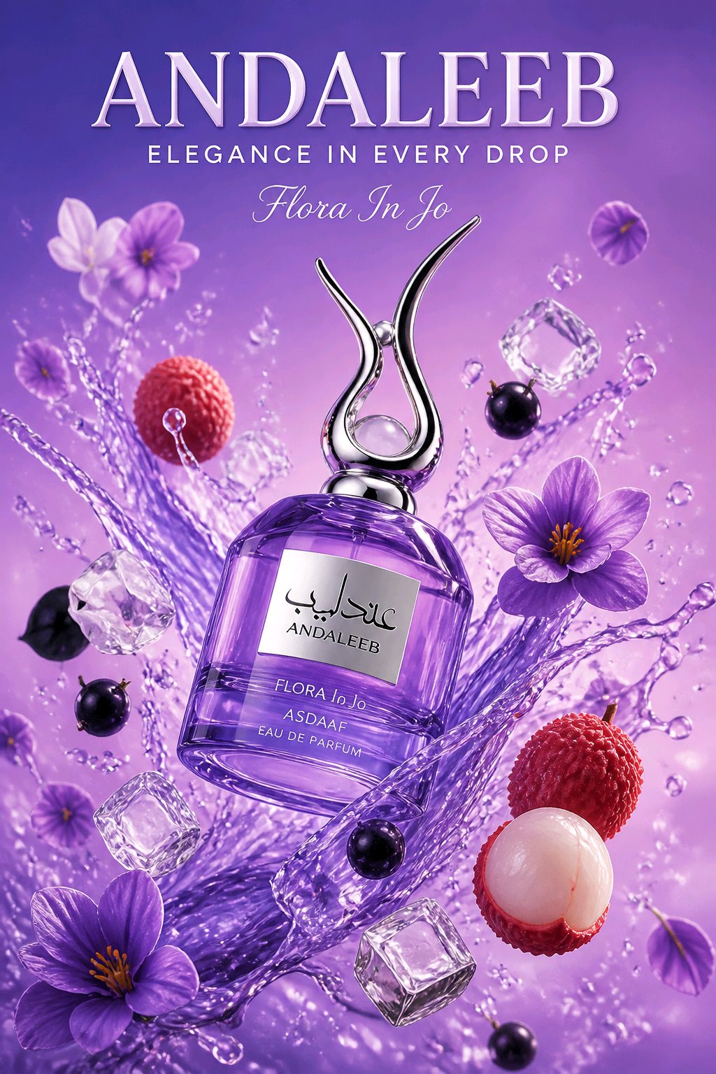 Lattafa Andaleeb Flora Eau de Parfum pentru Femei 100 ml
