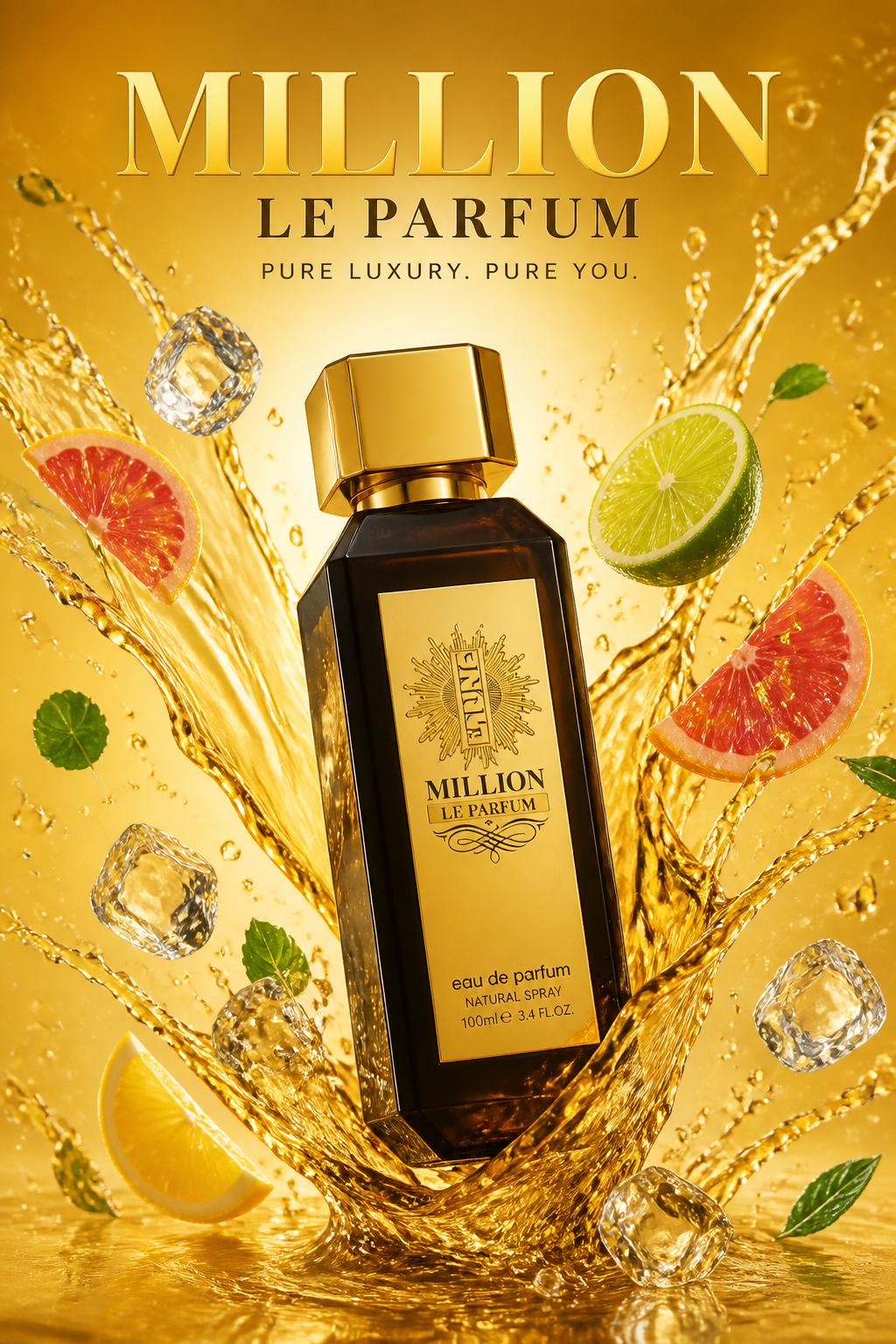 Fragrance World La Uno Million Le Parfum Eau de Parfum pentru Bărbați 100 ml