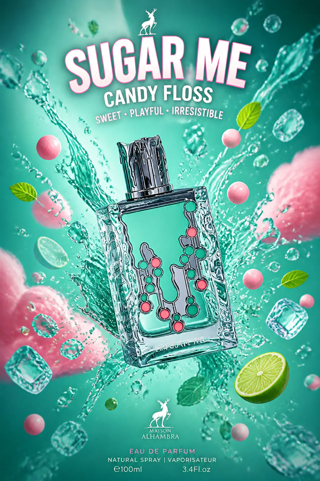Maison Alhambra Sugar Me Candy Floss Eau de Parfum pentru Femei 100 ml