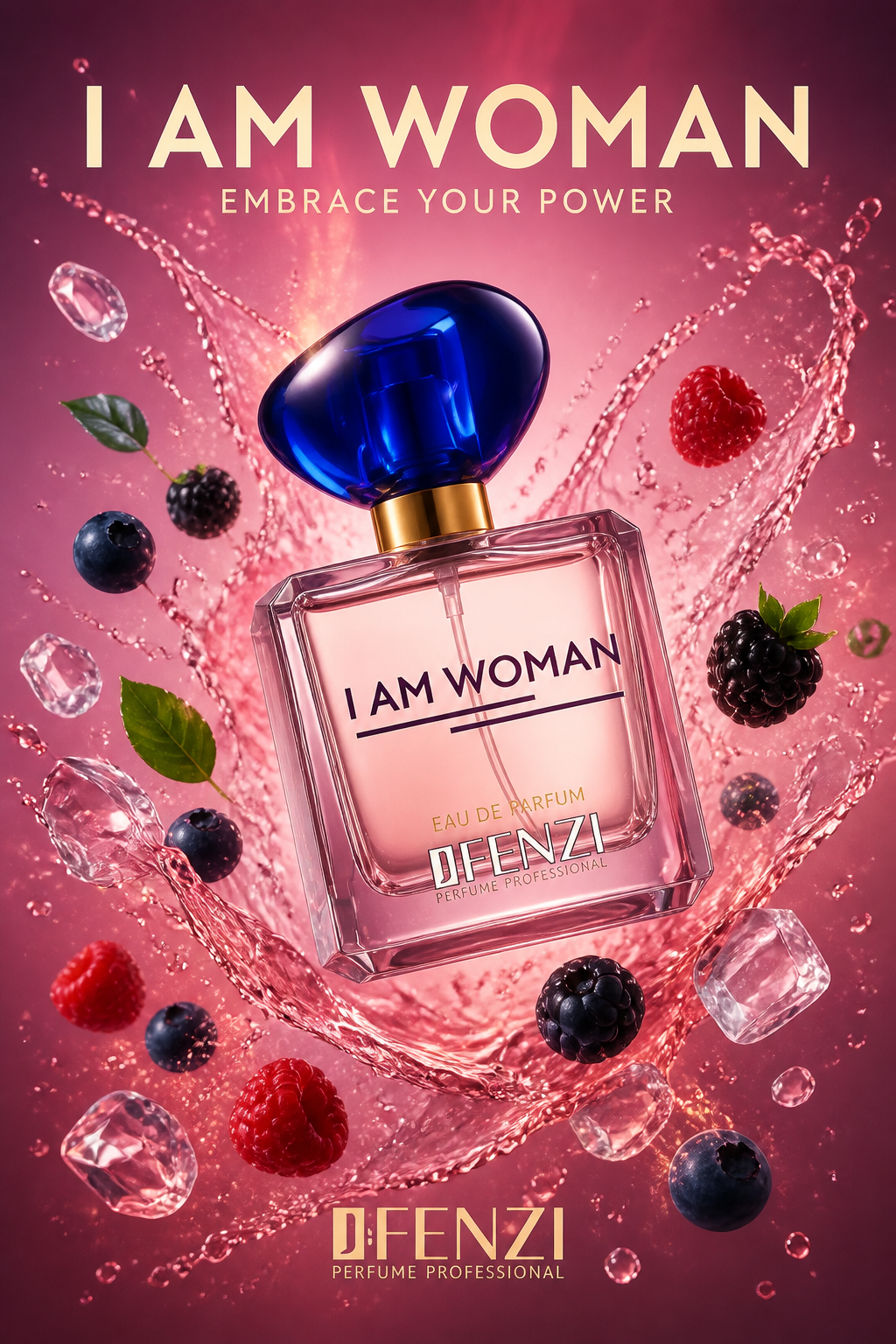 JFENZI I Am Woman 100ml pour femme