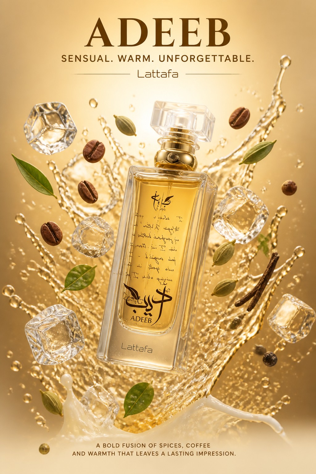 Lattafa Adeeb Eau de Parfum Unisex 80 ml