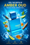 Al Haramain Amber Oud Aqua Dubai Extrait de Parfum Unisex 75 ml
