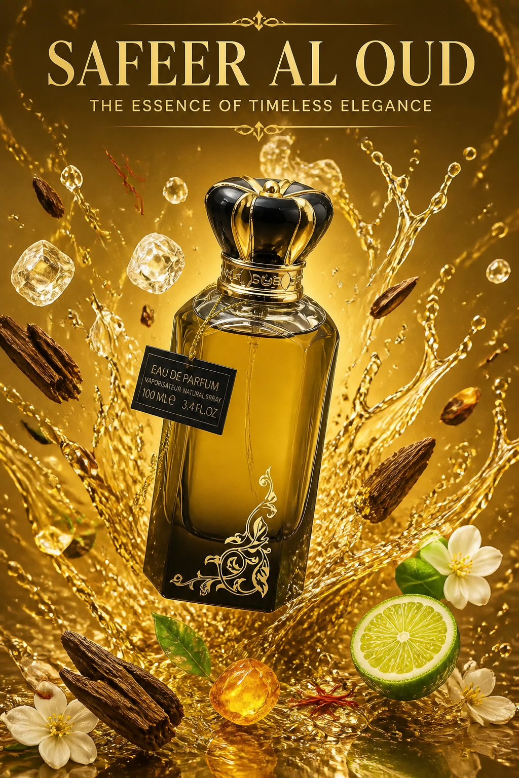Ard Al Zaafaran Safeer Al Oud Eau de Parfum Unisex 100 ml