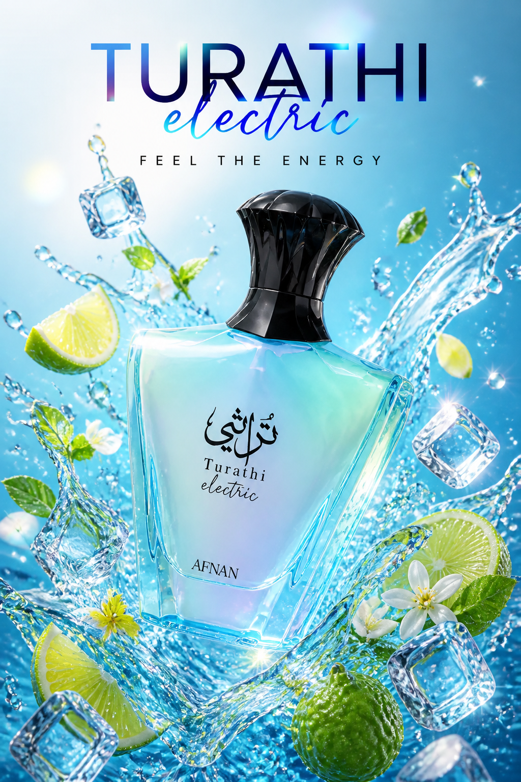 Afnan Turathi Electric Eau de Parfum Unisex 90 ml