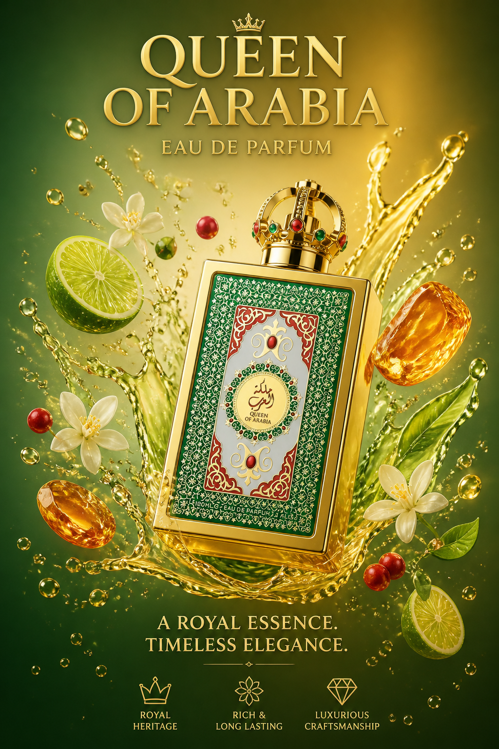 Lattafa Queen of Arabia Eau de Parfum pentru Femei 100 ml