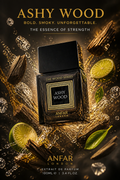 Anfar London Ashy Wood Extrait de Parfum pentru bărbați 100 ml