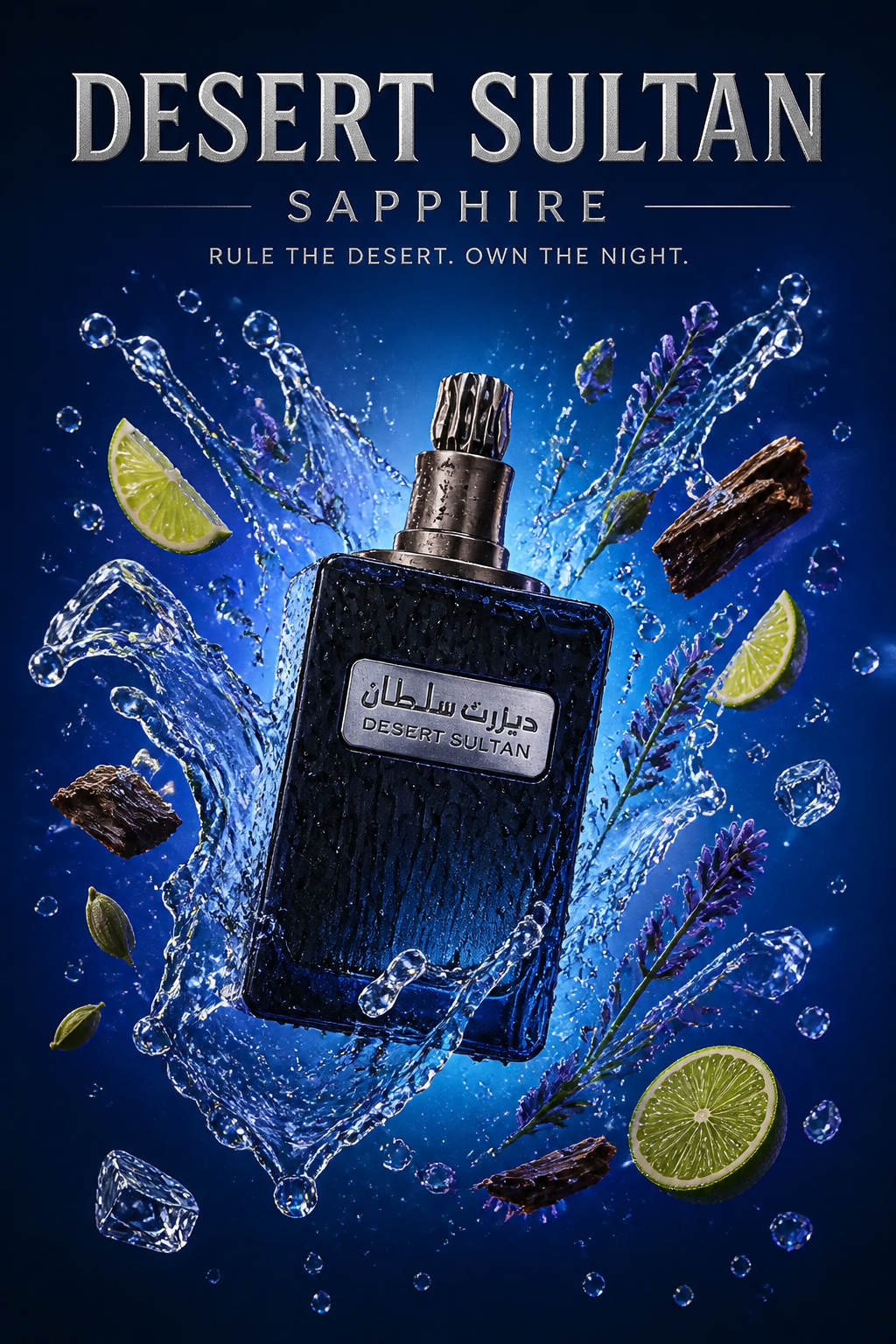 Ard Al Zaafaran Desert Sultan Sapphire Eau de Parfum pentru Bărbați 100 ml
