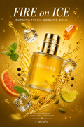 Lattafa Fire On Ice Eau de Parfum Unisex 110 ml