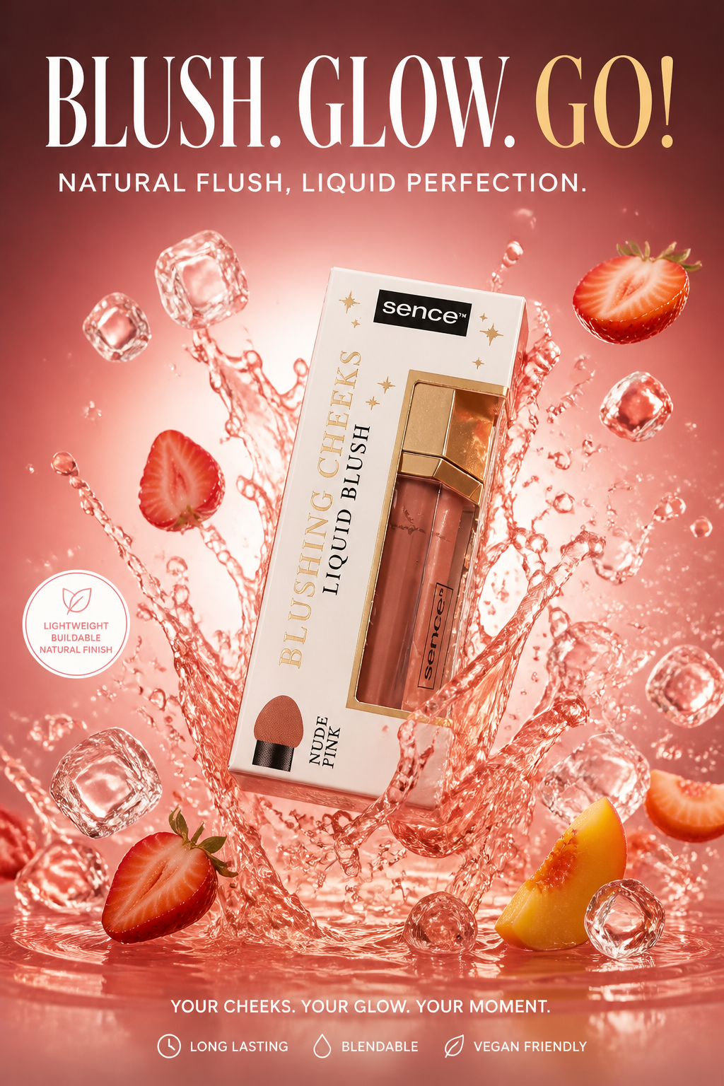 Ruj Lucios Sence Nude Pink – 4,8 ml