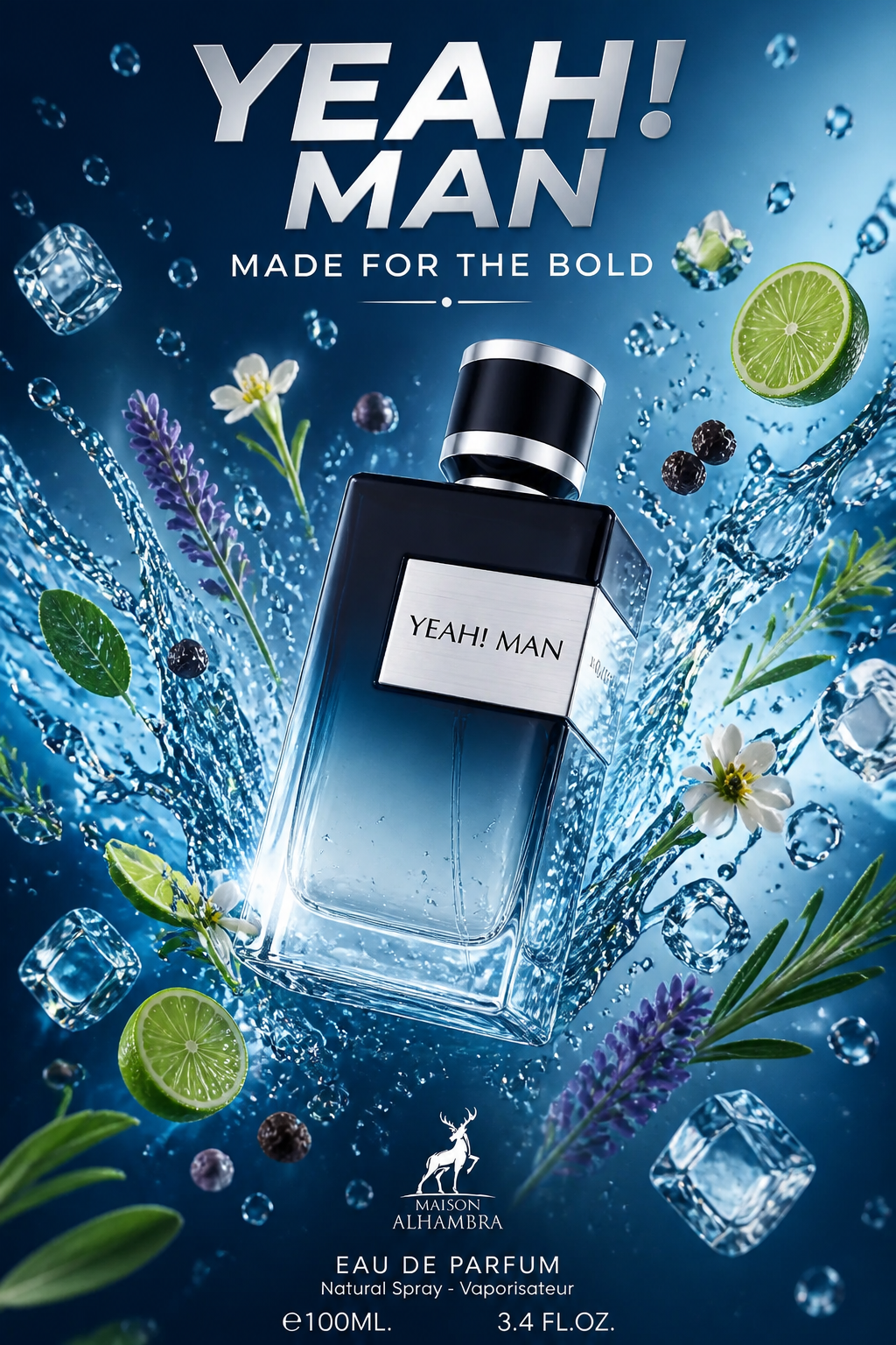 Maison Alhambra Yeah! Eau de Parfum pentru Bărbați 100 ml