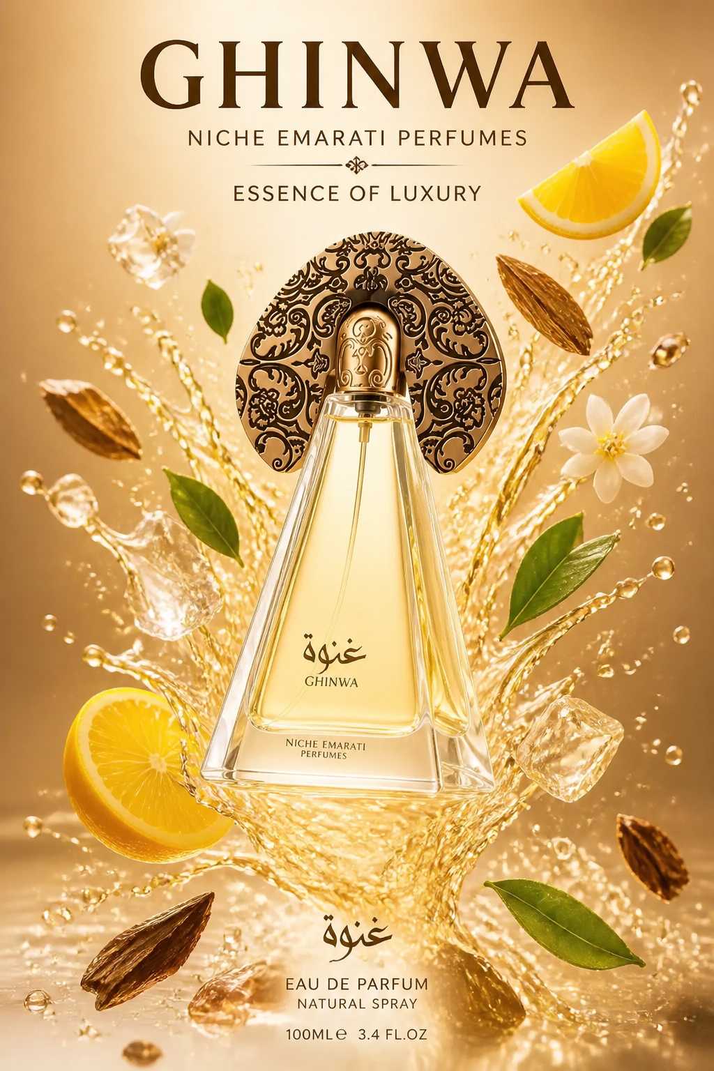 Lattafa Niche Emarati Ghinwa Eau de Parfum Unisex 100 ml