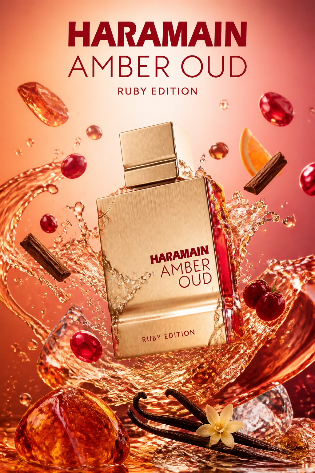 Al Haramain Amber Oud Ruby Edition Eau de Parfum Unisex 60 ml
