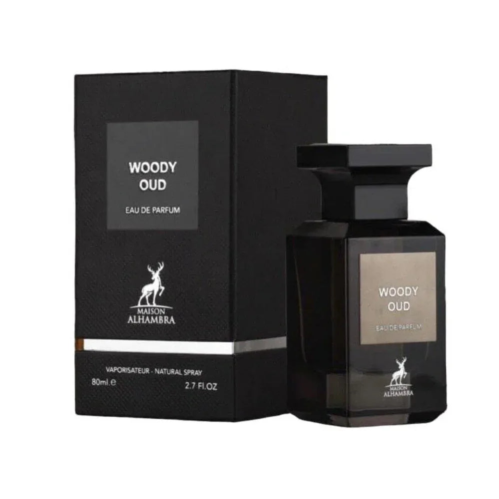 Maison Alhambra Woody Oud Eau de Parfum Unisex 80 ml