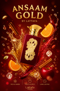 Lattafa Ansaam Gold Eau de Parfum pentru Femei 100 ml
